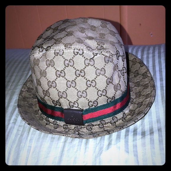 authentic gucci bucket hat